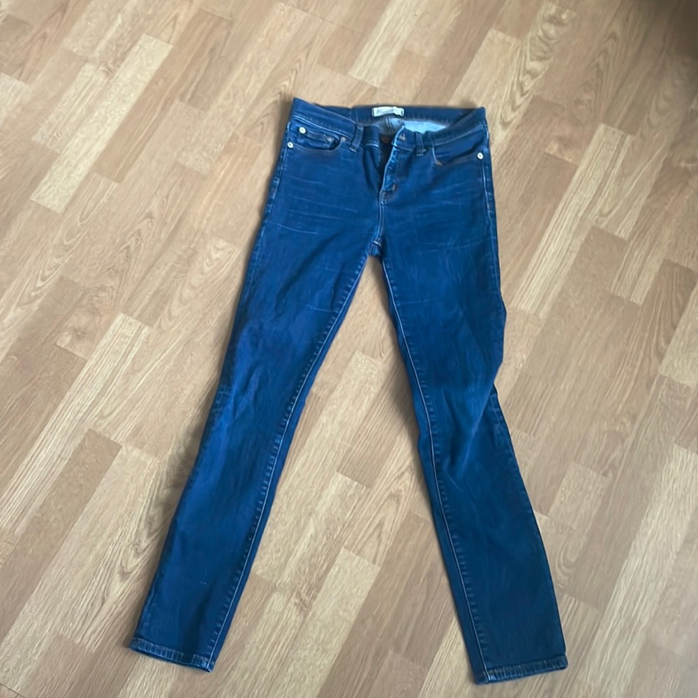 madewell Alley Straight Blue Jeans. Size 28 Womens
